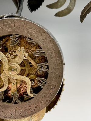 Lot 28 - An impressive Japanese gilt bronze eight-day...
