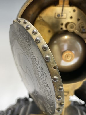 Lot 28 - An impressive Japanese gilt bronze eight-day...