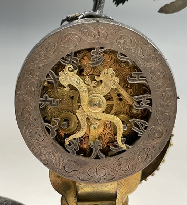 Lot 28 - An impressive Japanese gilt bronze eight-day...