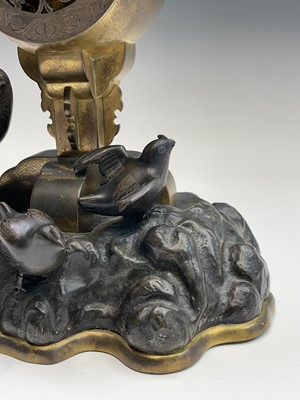 Lot 28 - An impressive Japanese gilt bronze eight-day...