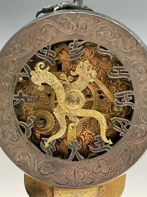 Lot 28 - An impressive Japanese gilt bronze eight-day...