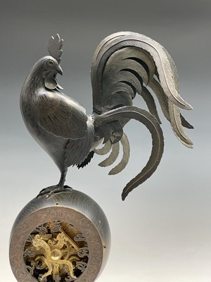 Lot 28 - An impressive Japanese gilt bronze eight-day...