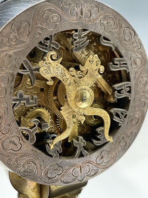Lot 28 - An impressive Japanese gilt bronze eight-day...