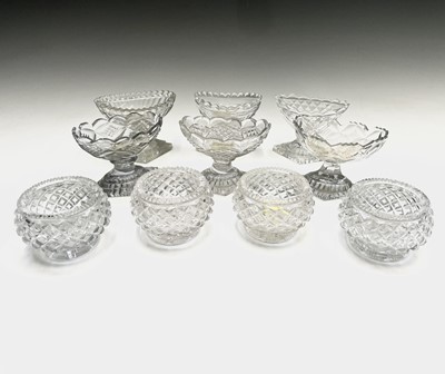 Lot 934 - Six assorted Georgian and later navette shape...