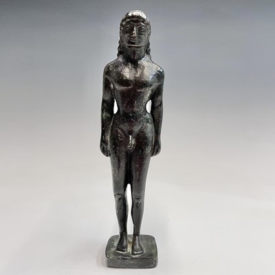 Lot 183 - A Grand Tour bronze figure of a male nude....