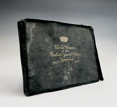 Lot 163 - An album of photographs, titled 'World Cruise...