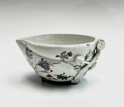Lot 19 - A Chinese famille rose porcelain wine cup,...