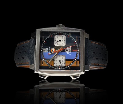 Lot 12 - A TAG Heuer Monaco Gulf Special Edition...