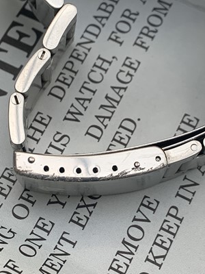 Lot 6 - A stainless steel gentleman's Rolex GMT Master...