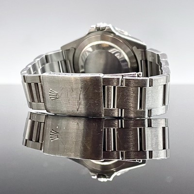 Lot 6 - A stainless steel gentleman's Rolex GMT Master...