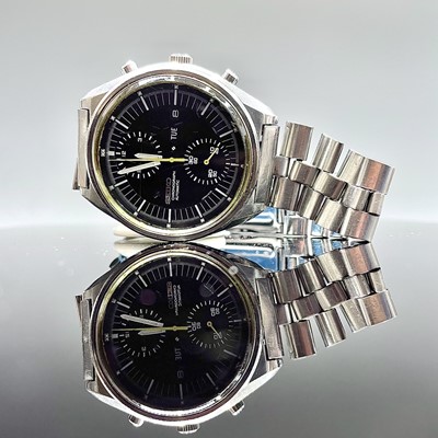 Lot 16 - A Seiko Chronograph Automatic Jumbo wristwatch...