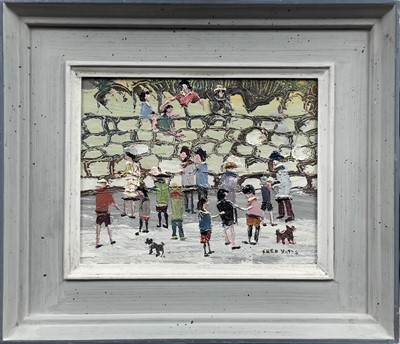 Lot 31 - Fred YATES (1922-2008) Valerie's Garden Oil on...