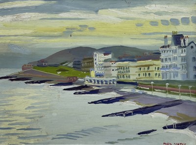 Lot 138 - Fred YATES (1922-2008) The Seafront,...