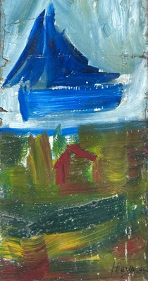 Lot 188 - Patrick HAYMAN (1915-1988) Fishing Boat Near...