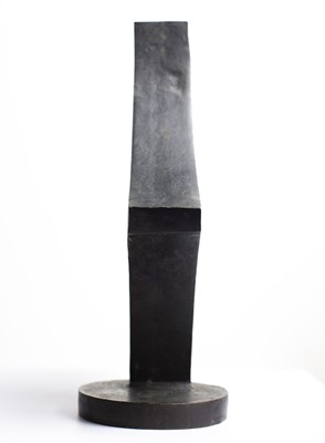 Lot 77 - Brian WALL (1931) Star Form Bronze with dark...
