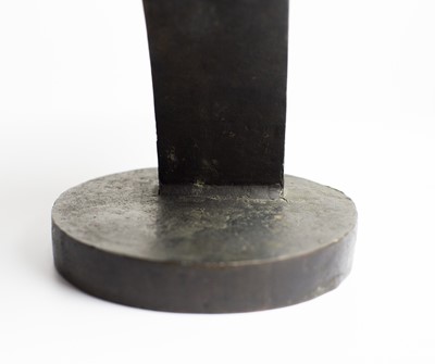 Lot 77 - Brian WALL (1931) Star Form Bronze with dark...