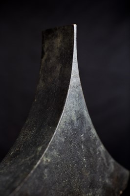 Lot 77 - Brian WALL (1931) Star Form Bronze with dark...