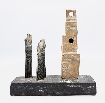 Lot 190 - John MALTBY (1936-2020) Three figures and...