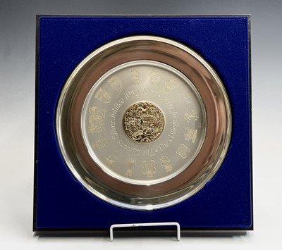 Lot 67 - A silver and silver gilt Silver Jubilee...