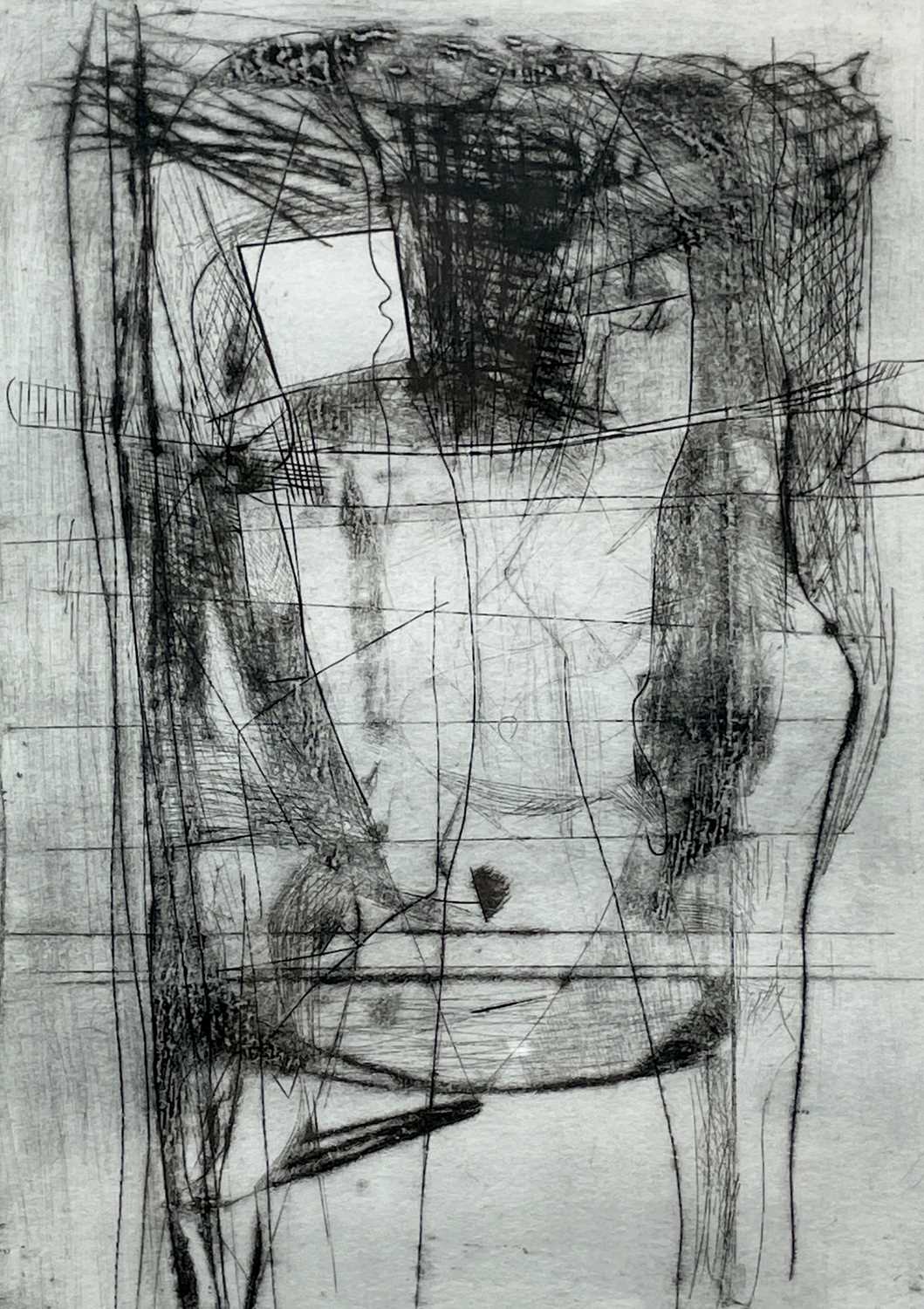 Lot 54 - Peter LANYON (1918-1964) Beast, 1959 Etching...