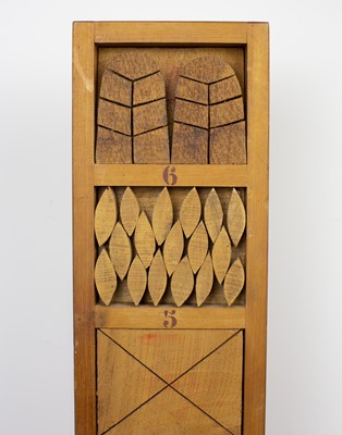 Lot 95 - Joe TILSON (1928) STELE FOR DEMETER XI Oil on...