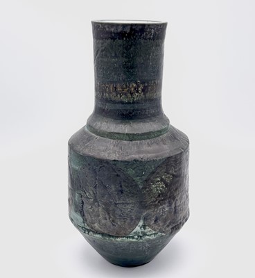 Lot 233 - An early Troika pottery bottle vase with...