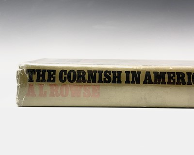 Lot 19 - A. L. ROWSE. 'The Cornish in America,' first...