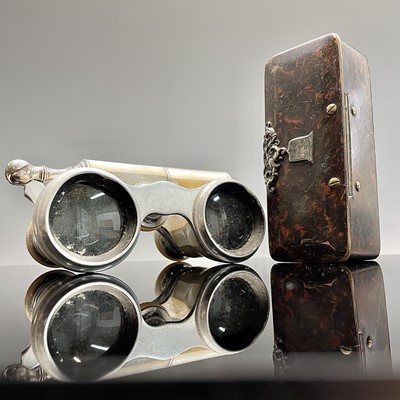 Lot 154 - A papier-mache snuff box dated 1858 to a...