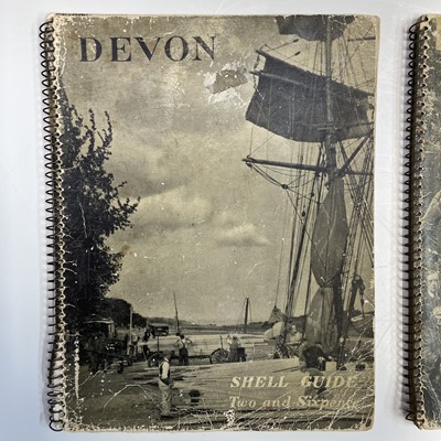 Lot 39 - SHELL GUIDES. 'Cornwall,' 1935, 'Devon,' 1936...