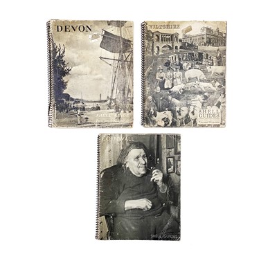 Lot 39 - SHELL GUIDES. 'Cornwall,' 1935, 'Devon,' 1936...