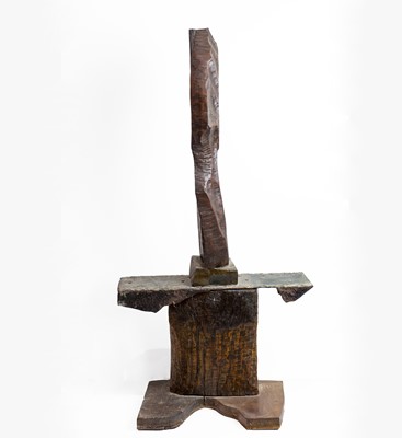 Lot 184 - Julian DYSON (1936-2003) Sculptural form Wood...