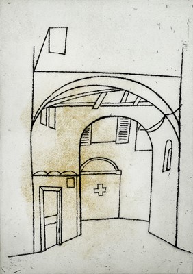 Lot 144 - Alexander MACKENZIE (1923-2002) Lucca Etching...