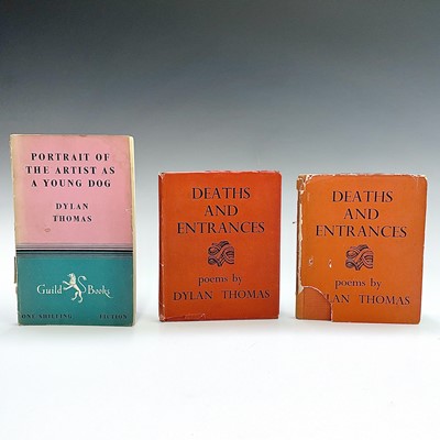 Lot 43 - DYLAN THOMAS. 'Deaths and Entrances,' first...