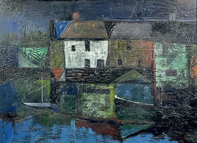 Lot 127 - Jack PENDER (1918-1998) Evening Oil on board...
