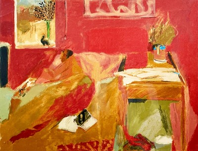 Lot 26 - Rose HILTON (1931-2019) Rogers Room...