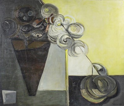 Lot 101 - Paul FEILER (1918-2013) Old Man's Beard Oil on...
