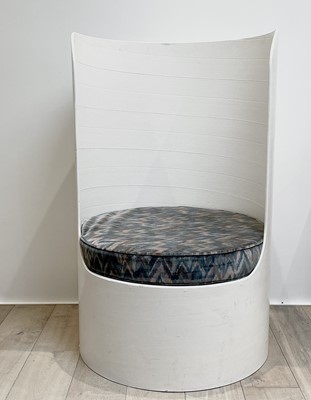 Lot 291 - An interesting pair of mid-century white...