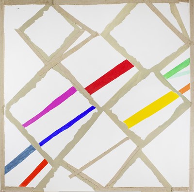 Lot 68 - Sandra BLOW (1925-2006) Interweave Acrylic and...