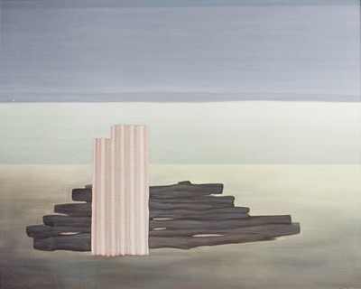 Lot 111 - Albert REUSS (1899-1976) Corrugated Iron and...