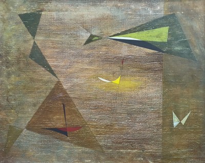 Lot 43 - Michael SEWARD SNOW (1930-2012) Night Sea Oil...