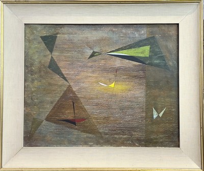 Lot 43 - Michael SEWARD SNOW (1930-2012) Night Sea Oil...