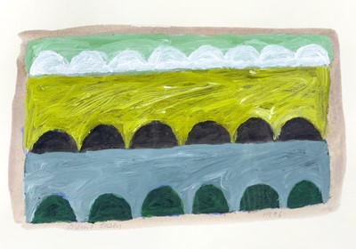 Lot 159 - Breon O'CASEY (1928-2011) Landscape Acrylic on...
