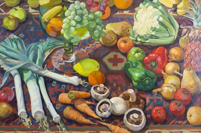 Lot 80 - Ken SYMONDS (1927-2010) Cornucopia Oil on...