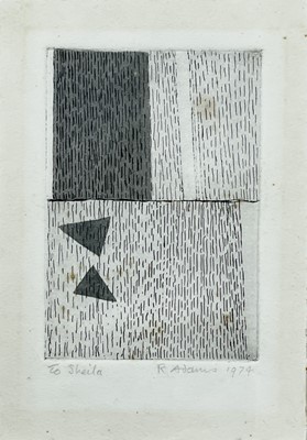 Lot 65 - Robert ADAMS (1917-1984) Untitled Etching...