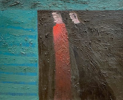 Lot 187 - Michael REES (1962) Harbour Thoughts Oil on...