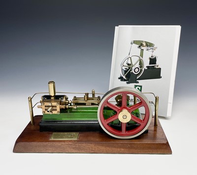 Lot 281 - A Stuart S50 scale model mill engine, on a...