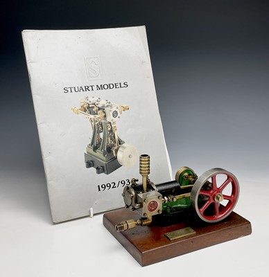 Lot 282 - A Stuart 10H small horizontal scale model...