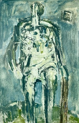Lot 171 - Bob CROSSLEY (1912-2010) Colossus Oil on board...