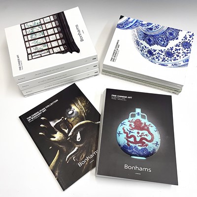 Lot 131 - Ten Bonhams Chinese auction catalogues,...