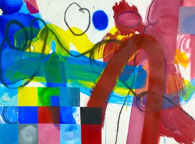 Lot 22 - Maggie MATTHEWS (1964) Untitled Mixed media...